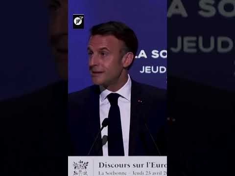 Macron advierte que Europa podría morir