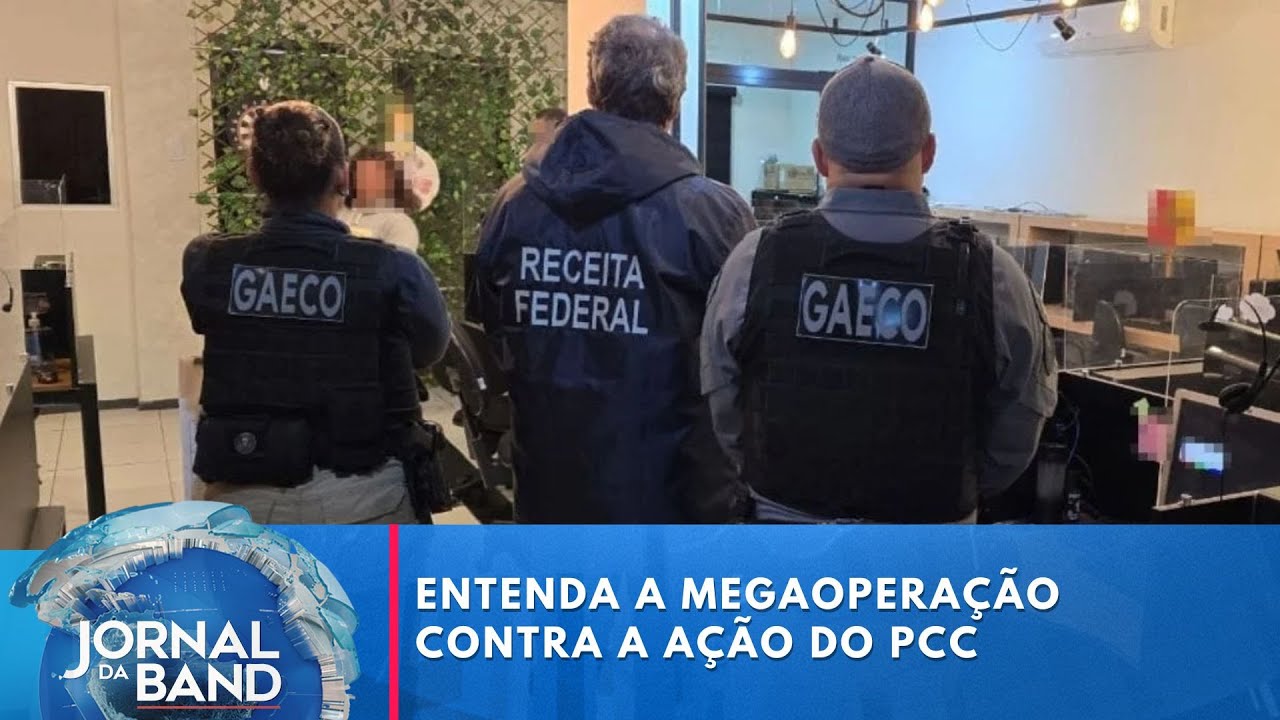 Veja um resumão sobre a megaoperação contra a ação do PCC | Jornal da Band