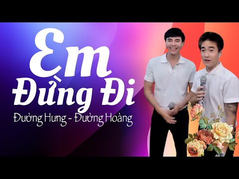 EM ĐỪNG ĐI || ĐƯỜNG HƯNG x ĐƯỜNG HOÀNG - COVER || LÂM HÙNG