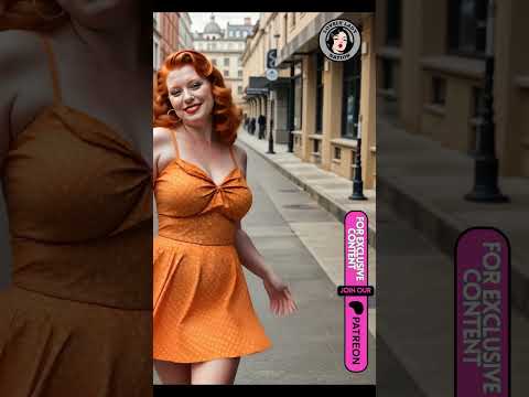 Ginger rockabilly ladies dress Vol.1 VIDEO SLIDESHOW #rockabilly #redheadrockabilly #ginger