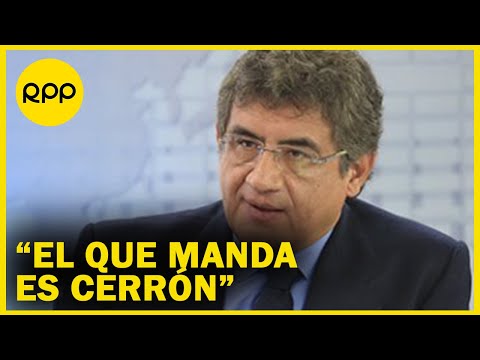 Juan Sheput: La presencia de Guido Bellido confirma que el que manda es el señor Cerrón