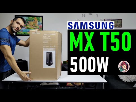 Samsung MX T50 / Torre de Sonido con 500W de potencia / ¿Vale la pena?