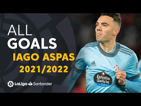 Todos los goles de Iago Aspas en LaLiga Santander 2021/2022