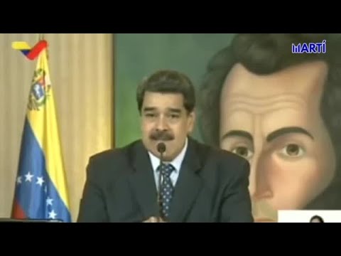 Maduro asegura que EEUU está detrás de la llamada Operación Gedeón