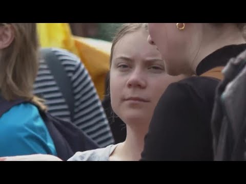 Activist Greta Thunberg joins Netherlands climate protest
