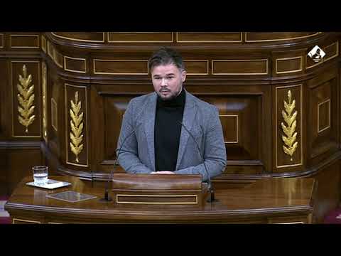 Gabriel Rufián, OJO con la Ultraderecha "patriotas de pandereta,"