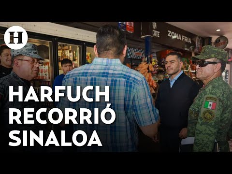 Establecen acuerdos de seguridad en Sinaloa durante visita de García Harfuch en Culiacán