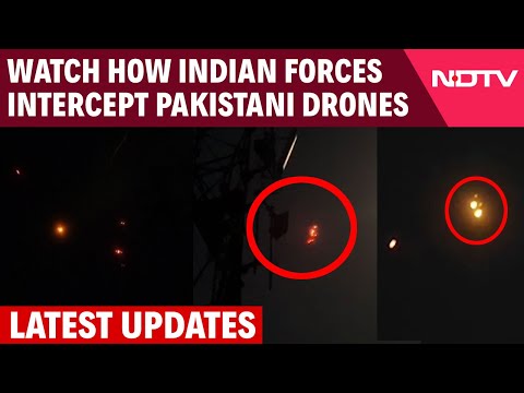 Pakistan Drone Attack Updates | Indian Forces Intercept Pakistani Drones In Jammu
