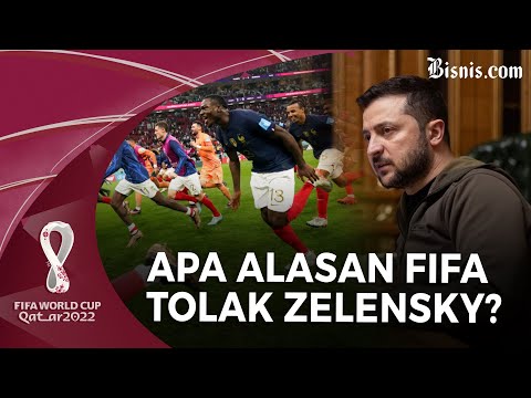 FIFA Tolak Keras Zelensky untuk Pidato di Final Piala Dunia 2022 Qatar