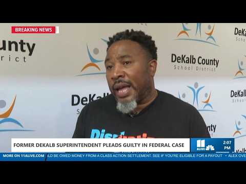 Former DeKalb superintendent Devon Horton pleads guilty to fraud