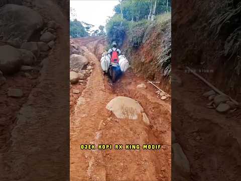 OJEK KOPI MESIN RX KING BERJUANG DI TANJAKAN EKSTRIM#shots