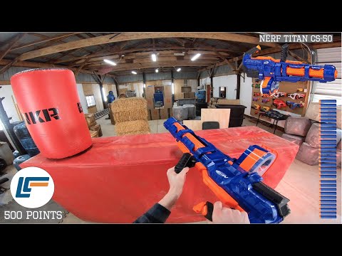 Nerf Gun Game: Aaron Esser Vs Laliberte Cinemas