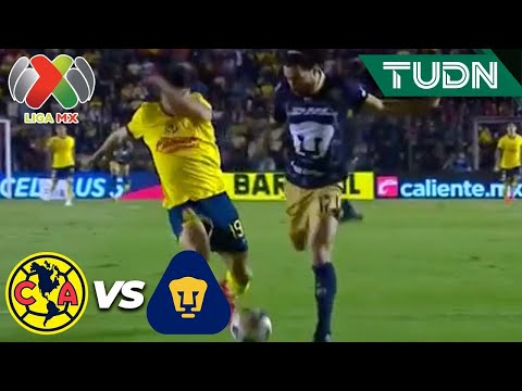 ¡DE IDA Y VUELTA! Pumas y América se dan con todo | América 0-1 Pumas | Liga Mx -AP2024 - J10