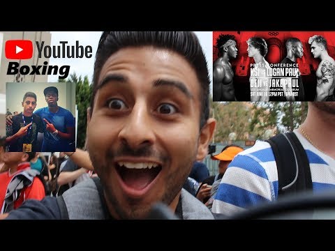 INSANE KSI VS LOGAN PAUL PRESS CONFERENCE!
