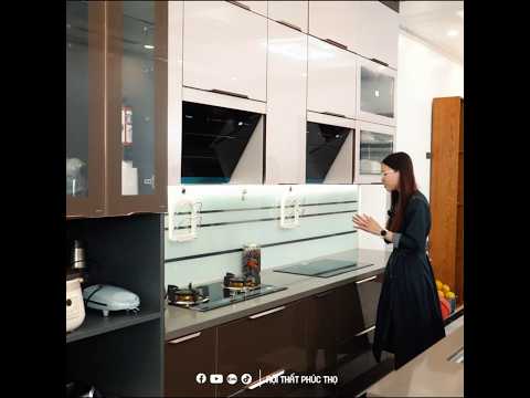 TỦ BẾP INOX CÁNH KÍNH: GIẢI PHÁP ƯU VIỆT – AN TÂM TRỌN ĐỜI | NỘI THẤT PHÚC THỌ