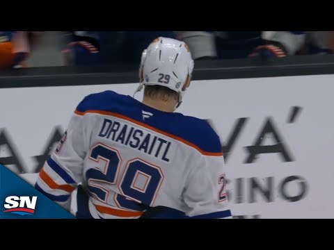 Oilers Connor McDavid Steals Puck, Finds Leon Draisaitl For One-Timer vs. Ducks