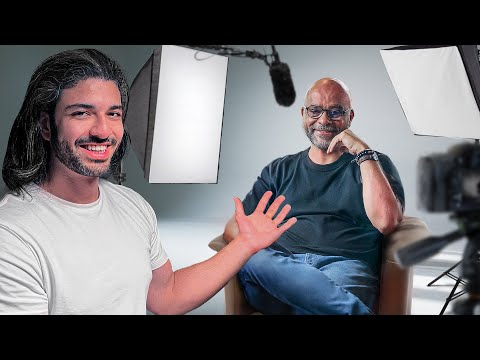 BTS of the MOST important Conversation on our Podcast!