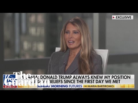 'I don't want government in my personal business': Melania Trump on abortion
