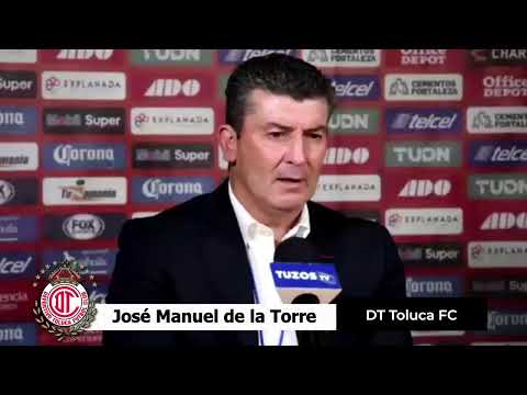 Pachuca 0 - 0 Toluca ? José Manuel de la Torre ? DT Toluca FC ? Conferencia de Prensa ? Jornada 12 ?