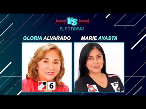 Versus Electoral: Gloria Alvarado (Acción Popular) vs Marie Ayasta (Victoria Nacional)