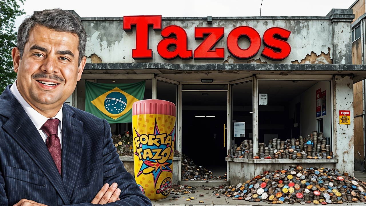 POR QUE OS TAZOS DA ELMA CHIPS SUMIRAM DO BRASIL?