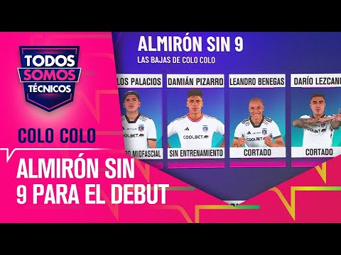 Almirón se queda sin 9 para el debut en el campeonato - Todos Somos Técnicos