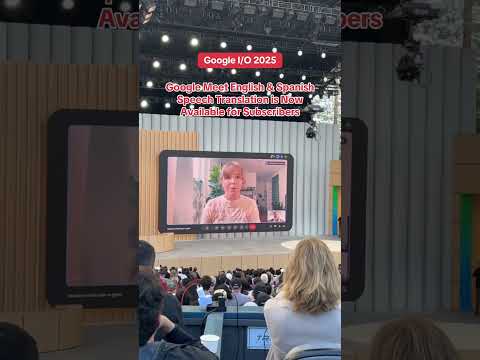 Google Meet English & Spanish Speech Translation is Now Available for Subscribers
