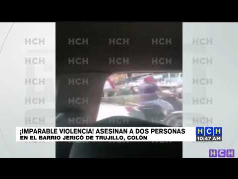 ¡Asesinan a dos personas en Trujillo, Colón!