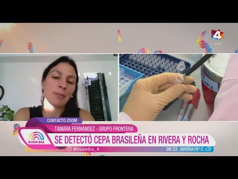 Buen Día - Covid-19: Se detectó cepa brasileña en Rivera y Rocha