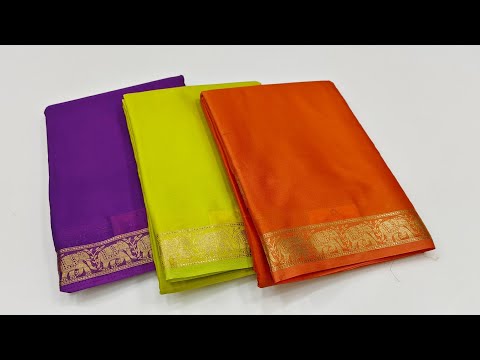 Offer Sales MS-14 | Mysore Crape Saree's |Avl@850#8499933390@varalaxmisilks Lpt Hyd #saree #online