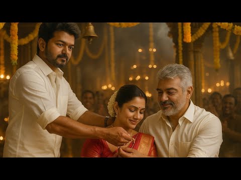 🔥Thalapathyvijay 🔥 and 🔥Thalaajith 🔥Friendship bond ❤️ Suspence- Neraya -iruku🤔😱  Ai Video