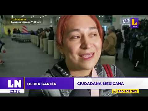Lilia Paredes y sus hijos ya se encuentran en México