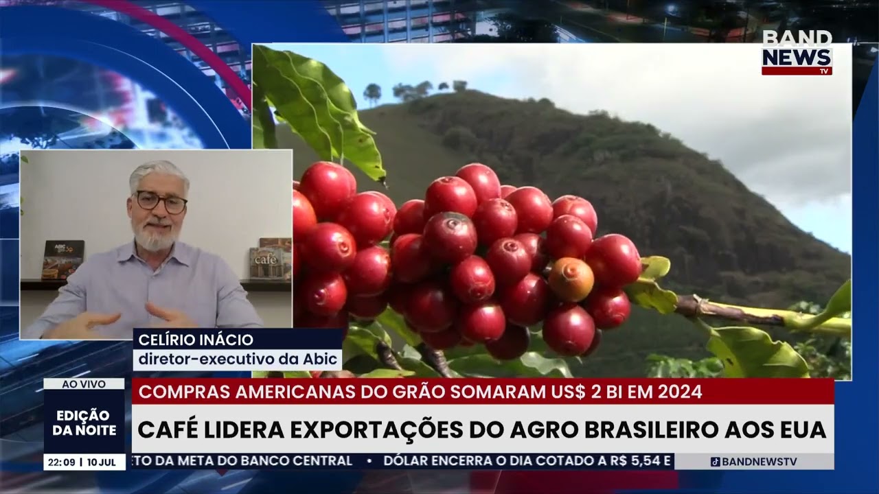 Café lidera exportações do agro brasileiro aos EUA | BandNews TV