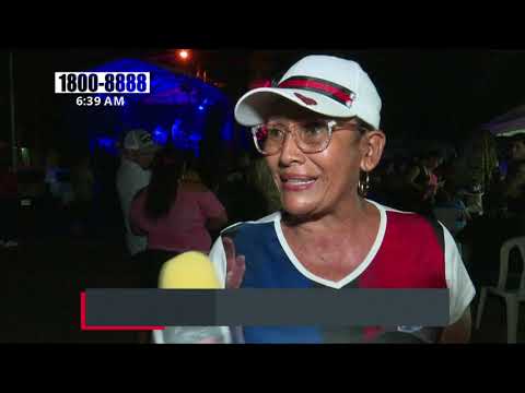 Barrios de Managua celebran con alegría la vigilia por el 42/19 - Nicaragua