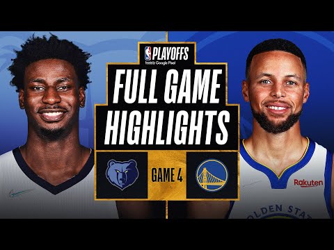 #2 GRIZZLIES at #3 WARRIORS | FULL GAME HIGHLIGHTS | May 9, 2022