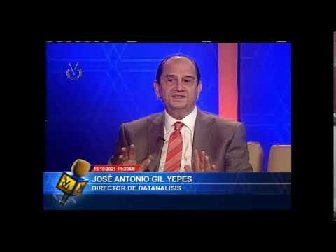 Entrevista Venevisión: José Antonio Gil , Director General de Datanalasis - 15 de octubre de 2021