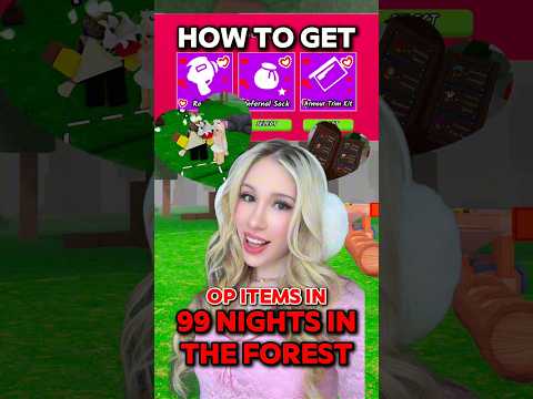 How To Get “MOST OP” ITEMS in VALENTINE’S UPDATE in 99 NIGHTS in the FOREST! ❤️🩷🌳