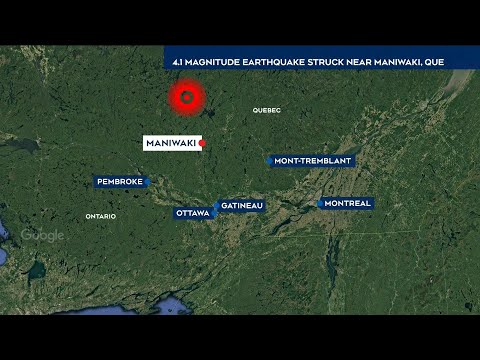 4.1 magnitude earthquake felt in parts of Ontario