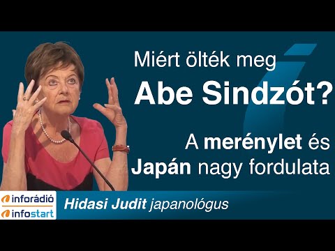 Hidasi Judit a Sindzó-merénylet elképesztő hátteréről és Japán nagy fordulatáról – InfoRádió Aréna
