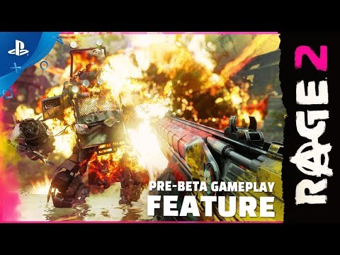 Rage 2 - 9 minutes of New Pre-Beta Gameplay | PS4
