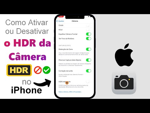 Como Ativar/Desativar o HDR da Câmera do iPhone