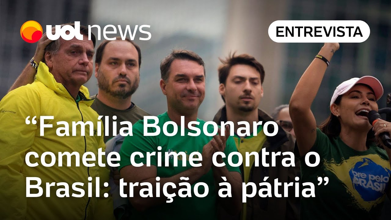 Bolsonaro e sua família são traidores da pátria diz ex embaixador É um crime contra o Brasil