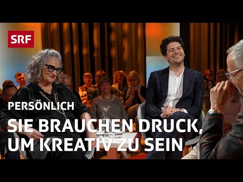 Kreative Köpfe unter sich: Katja Früh und Patrick «Karpi» Karpiczenko | Persönlich | Podcast | SRF