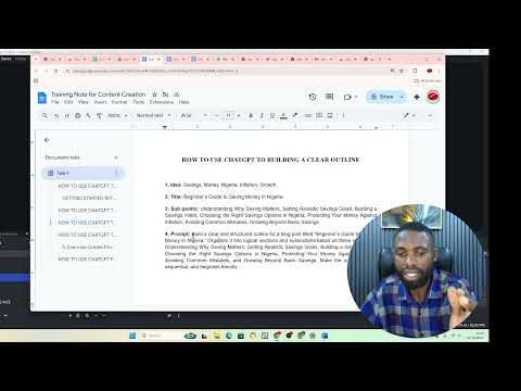 HOW TO USE CHATGPT TO BUILDING A CLEAR OUTLINE