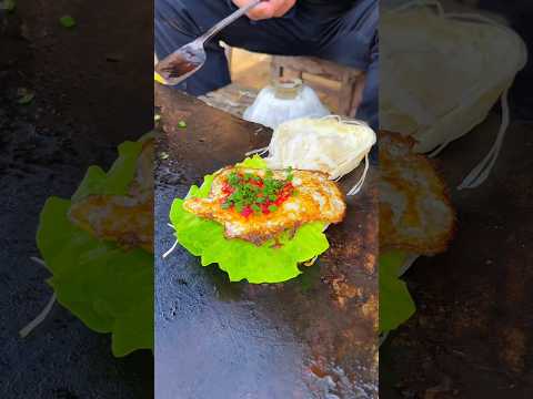 Chinese burger Grandparents' winter life