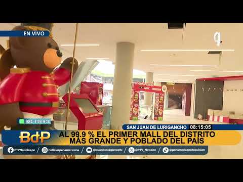 San Juan de Lurigancho: inaugurarán el primer centro comercial del distrito este 30 de noviembre