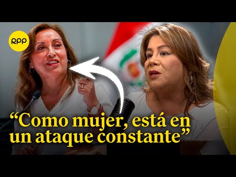 Ministra Contreras señala que las acciones de Dina Boluarte son transparentes