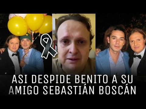 conmovedor mensaje de despedida le hizo Benito a Sebastián Boscán,su hermano de telenovela