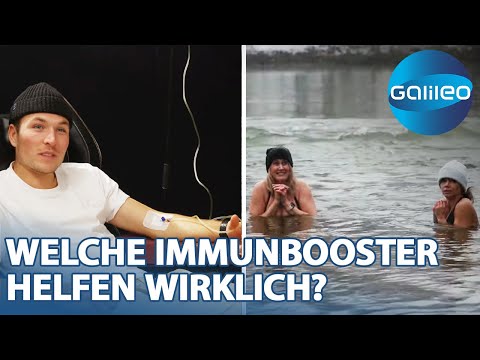 Vitamin-C-Infusion, Eisbaden und Zwiebelwasser: Immunbooster-Trends im Test