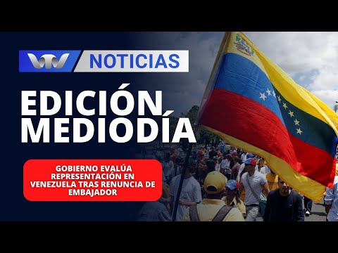 Edición Mediodía 20/02 | Gobierno evalúa representación en Venezuela tras renuncia de embajador